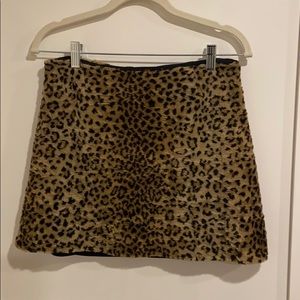 Vintage fuzzy leopard mini!